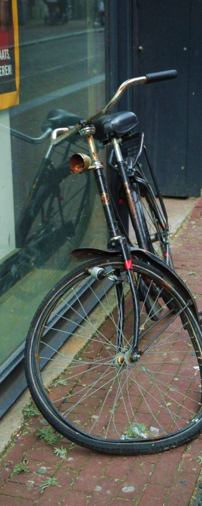 Bike with Bent Wheel